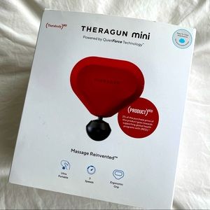 Theragun Mini Red - never used but has been opened